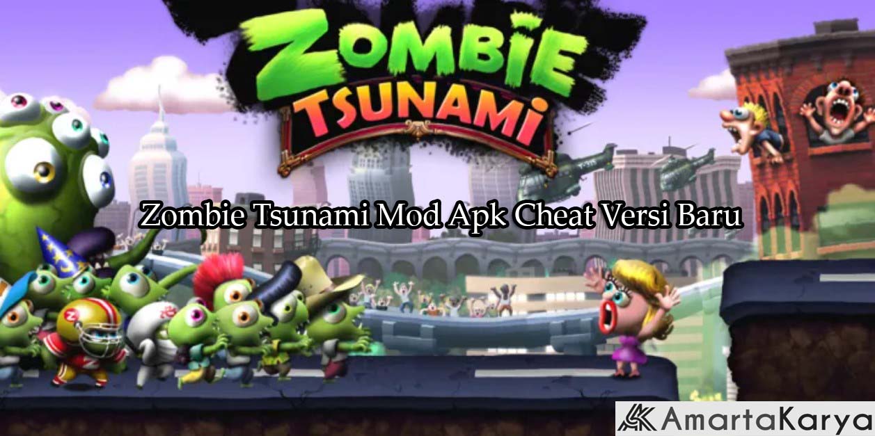 Zombie Tsunami Mod Apk Cheat Versi Baru